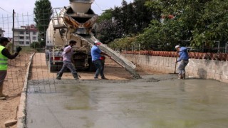 VELİKÖY’DE DEMİRLİ BETON YOL ÇALIŞMASI