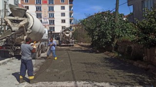 ÇERKEZKÖY’DE YOL ÇALIŞMALARI SÜRÜYOR