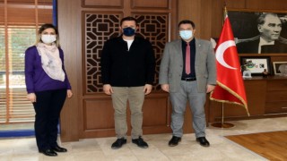 ALKAYA VE ERSEÇKİN’DEN AKAY’A ZİYARET