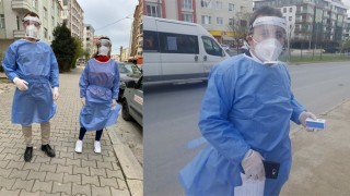 SAĞLIKÇILARA DESTEK AMACIYLA 47 KİŞİLİK EKİP OLUŞTURULDU