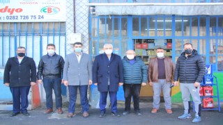 ÇETİNTAŞ’TAN SANAYİCİ ESNAFINA ZİYARET