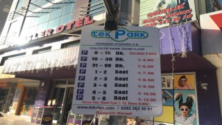 OTOPARK ÜCRETLERİ ZAMLANDI