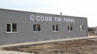 TIR PARKI TAMAMLANIYOR