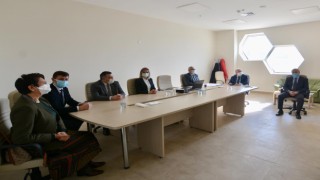 ALBAYRAK, SİYASİ PARTİ TEMSİLCİLERİ İLE BULUŞTU