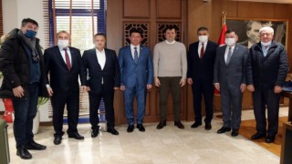 HAK VE ÖZGÜRLÜKLER HAREKETİ’NDEN ÇERKEZKÖY BELEDİYESİNE ZİYARET