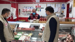 ÇERKEZKÖY’DE KASAPLARA HİJYEN DENETİMİ