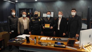 TEŞEKKÜR PLAKETİ TAKDİM EDİLDİ