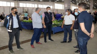 AKAY’DAN PAZAR YERİNE ZİYARET