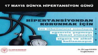 DÜNYADA HER 10 KİŞİDEN 3’Ü HİPERTANSİYON HASTASI