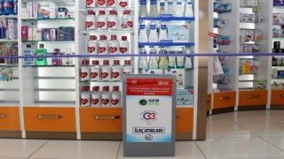 ECZANELERE ATIK İLAÇ TOPLAMA KUTULARI DAĞITILDI