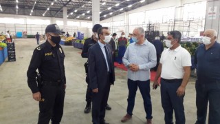 PAZARDA KORONAVİRÜS DENETİMİ