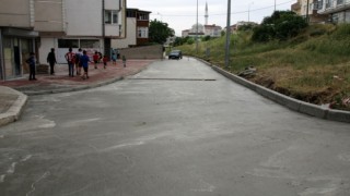 SÖĞÜTLÜ SOKAK’TA DEMİRLİ BETON YOL ÇALIŞMASI TAMAMLANDI