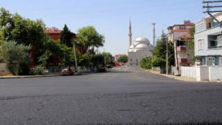 BAŞKAN AKAY ASFALTLAMA ÇALIŞMALARINI İNCELEDİ