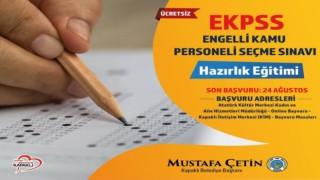 EKPSS HAZIRLIK EĞİTİMİ BAŞVURULARI BAŞLADI