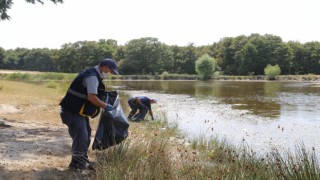 İKİZGÖLLER’DE TEMİZLİK YAPILDI