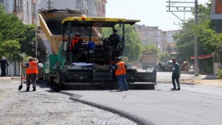 VELİKÖY MAHALLESİNDE 27 BİN 580 METREKARELİK YOL AĞI ASFALTLANDI