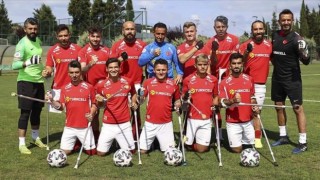 AMPUTE MİLLİ TAKIMIMIZLA GURUR DUYUYORUZ