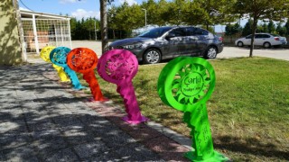 ÇORLU "BİSİKLET PARK İSTASYONLARI" İLE DONATILIYOR