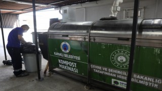 ORGANİK ATIKLAR VERİMLİ TOPRAĞA DÖNÜŞTÜRÜLÜYOR