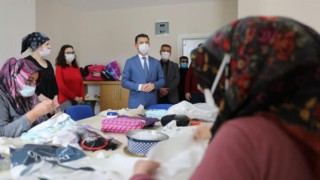 BAŞKAN ÇETİN, KURSİYERLERLE BİR ARAYA GELDİ