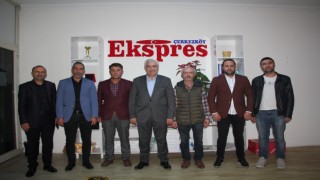 ÇETİNTAŞ’TAN EKSPRES’E GAZETECİLER GÜNÜ ZİYARETİ