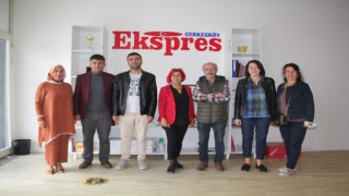 KOCAÇINAR VE YÖNETİMİNDEN EKSPRES’E ZİYARET