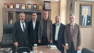 SAADET PARTİSİ’NDEN ESNAF ODASI’NA AHİLİK HAFTASI ZİYARETİ