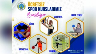 ÜCRETSİZ SPOR KURSLARI BAŞLIYOR