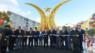 BAŞBUĞ ALPARSLAN TÜRKEŞ PARKI TÖRENLE AÇILDI