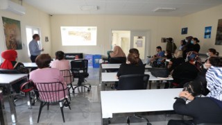 KURSİYERLERE ÇEVRE VE SIFIR ATIK EĞİTİMİ VERİLDİ