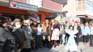 NİLGÜN’ÜN TASARIMLARI SANAT ATÖLYESİ AÇILDI