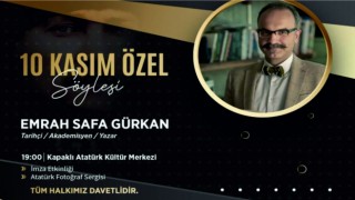 TARİHÇİ-YAZAR GÜRKAN, KAPAKLI’DA OKURLARIYLA BULUŞACAK