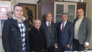 ÇETİN VE YÖNETİMİNDEN ENVER ÖZEL’E ZİYARET