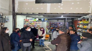 CHP’DEN ESNAF ZİYARETİ