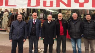 “HER FIRSATTA ESNAFIMIZLA, VATANDAŞIMIZLA BULUŞACAĞIZ”