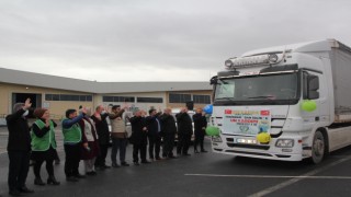 TEKİRDAĞ’DAN 4’ÜNCÜ TIR DA YOLA ÇIKTI