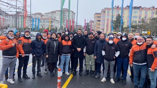 DEVA PARTİSİ’NDEN KURYELERİN EYLEMİNE DESTEK