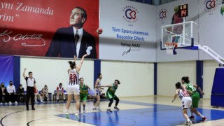 KADIN BASKETBOL TAKIMI SAHASINDA YİNE KAZANDI