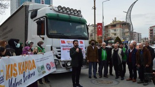 İHH’NIN 5’İNCİ YARDIM TIRI DA YOLA ÇIKTI