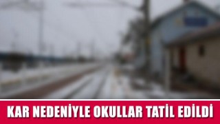 ÇERKEZKÖY VE KAPAKLI’DA OKULLARA KAR ENGELİ