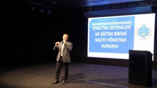 KALİTE YÖNETİM SİSTEMİ VE ÖFKE KONTROLÜ EĞİTİMİ DÜZENLENDİ