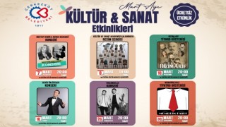 KÜLTÜR VE SANAT İLE DOLU BİR AY GEÇECEK