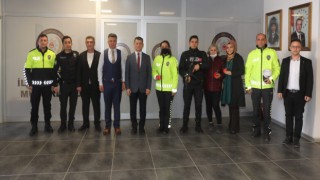 BAŞKAN ÇETİN’DEN POLİS HAFTASI ZİYARETİ