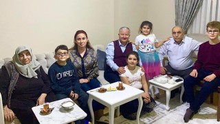 KAYMAKAM DURU, ŞEHİT AİLESİYLE İFTAR YAPTI