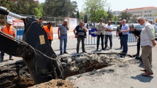 BAŞKAN AKAY ÇALIŞMALARI YERİNDE İNCELEDİ