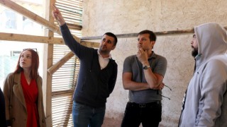 BAŞKAN AKAY CELAL BEY MESCİDİ’NDE İNCELEMELERDE BULUNDU