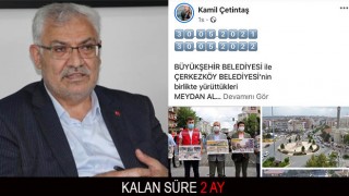 ÇETİNTAŞ’TAN FOTOĞRAFLI ELEŞTİRİ