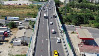 BAŞKAN AKAY, ATATÜRK VİYADÜĞÜ’NDEKİ ÇALIŞMALARI İNCELEDİ