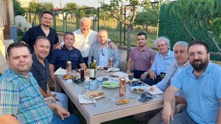 TUNA AİLESİ MESLEKTAŞLARINI AĞIRLADI