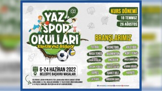 YAZ SPOR OKULU KAYITLARI BAŞLIYOR